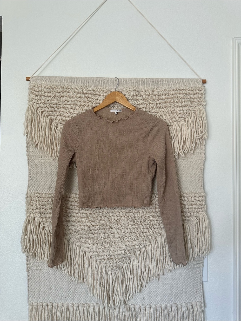 Reformation Ribbed Zayne Top